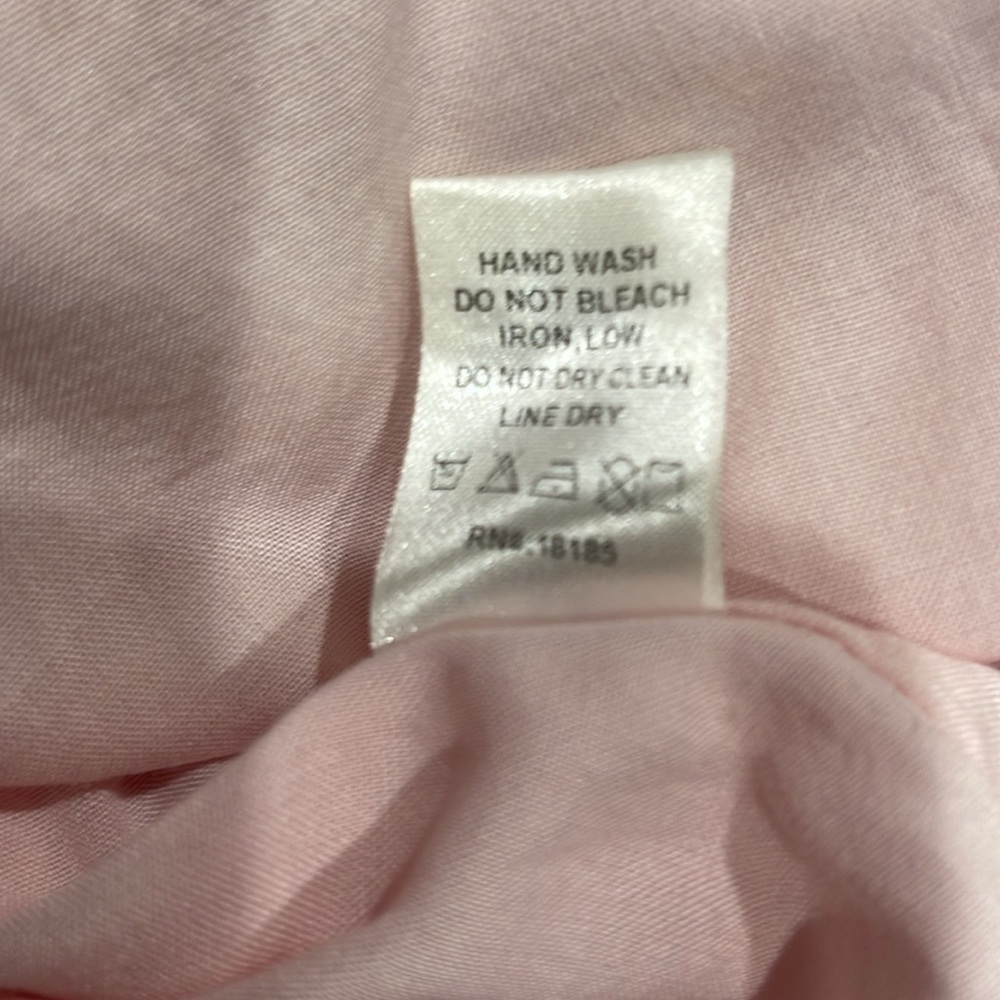 Audrey 3 + 1 Maribelle Mini Floral Bustier Strappy Midi Dress SZ M Light Pink - Picture 7 of 7